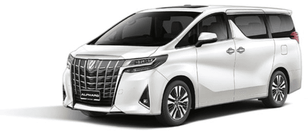 Real Toyota Alphard private MPV